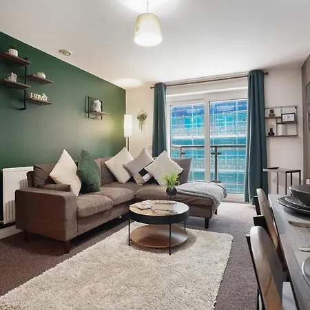 Apartment Stylish Centre 2br With Free Parking - 2 Mins To First Direct Arena Leeds (West Yorkshire)